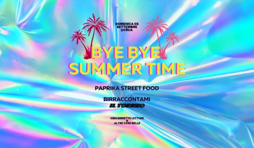 Bye bye Summer Time da Crua - Craft Beer Bar