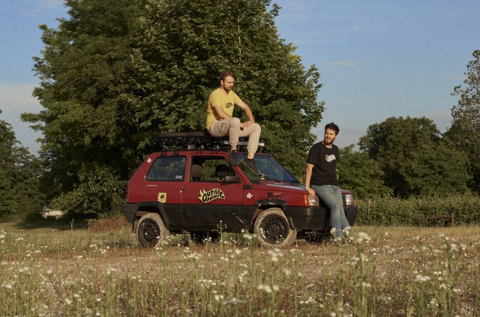 Shooting sul Piave per mostrare la nostra Panda
