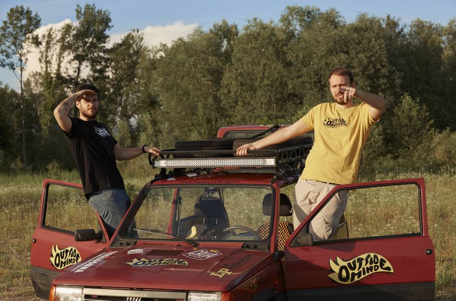 Shooting sul Piave per mostrare la nostra Panda